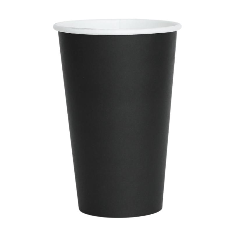 Vaso de Papel Negro 16 oz Vaso de Papel Negro 16 oz