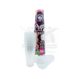 Vaso Plastico Transparente 32 EU