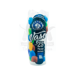 Vaso Plastico Transparente 16 L