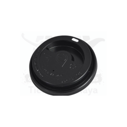 Tapa de Plastico Negra 12oz
