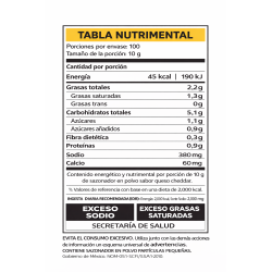 Sazonador en Polvo Sal Mantequilla para Palomitas