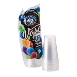 Vaso Plastico 16 Liso Reyma