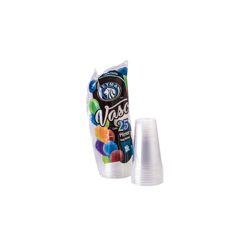 Vaso Plastico 16 Liso Reyma
