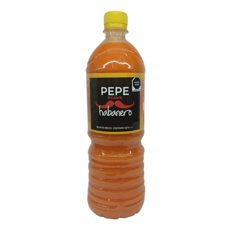 Salsa Picante Habanero Pepe Picantes  1 lt
