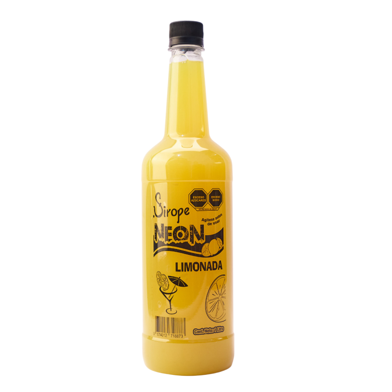 Sirope Limonada Amarilla Neón La Piramide 1 Lt