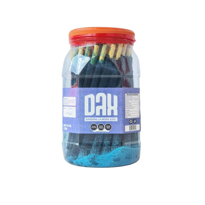 Banderilla Mora azul Dah 50pz