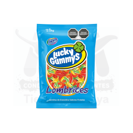 Goma Lombrices Lucky Gummys