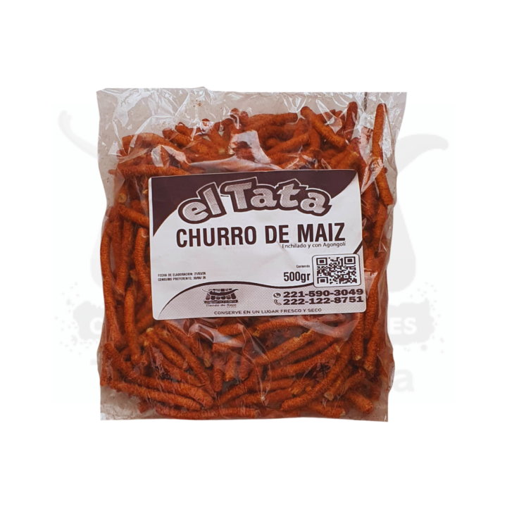 Churro de Maiz Enchilado EL TATA