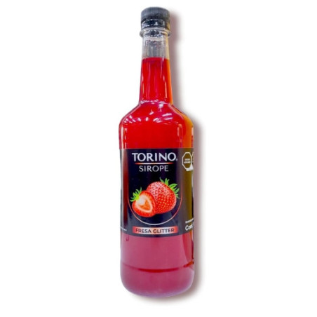 Sirope Torino Fresa Glitter 1Lt