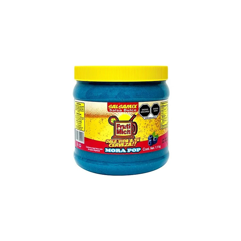 Salsa Mix Mora Pop Fruti Mich 1 kg