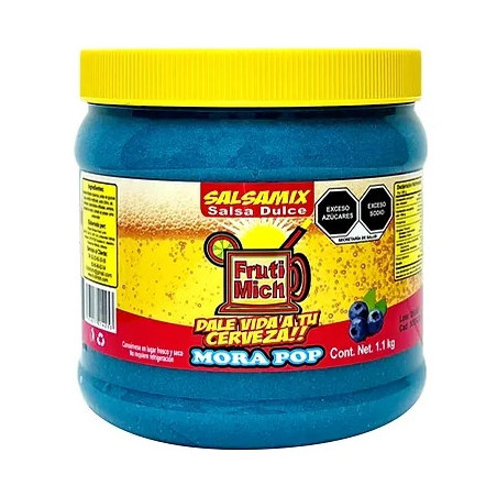 Salsa Mix Mora Pop Fruti Mich 1 kg