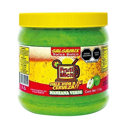 Salsa Mix Manzana Verde Fruti Mich 1 kg