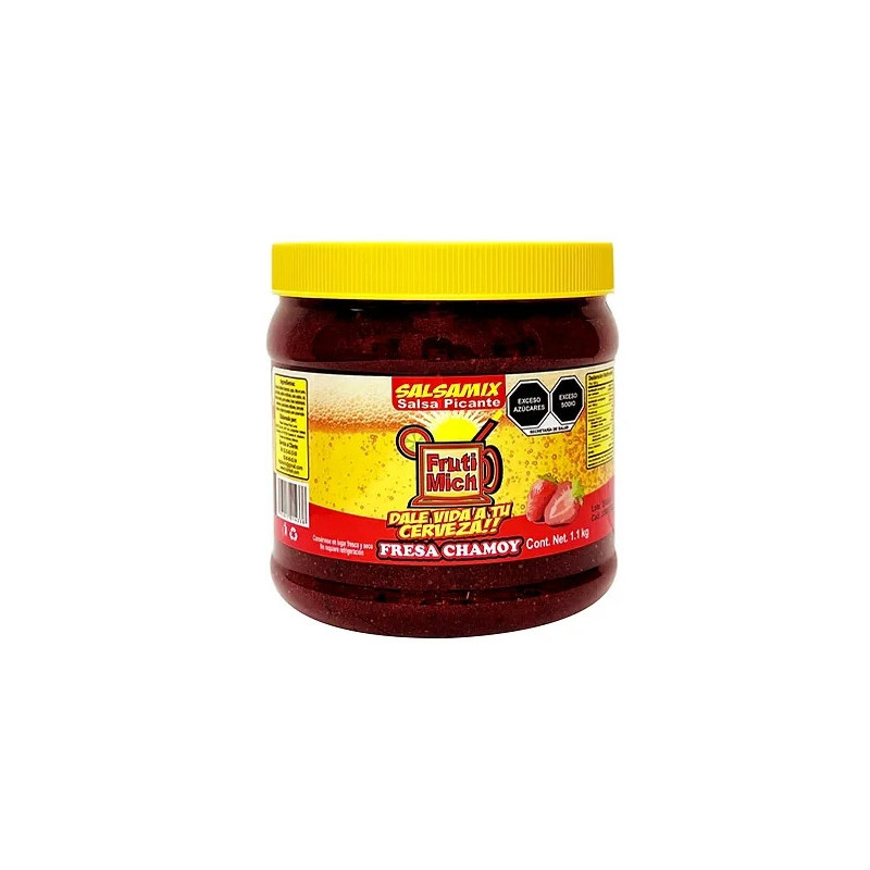 Salsa Mix Fresa Chamoy Fruti Mich 1 kg