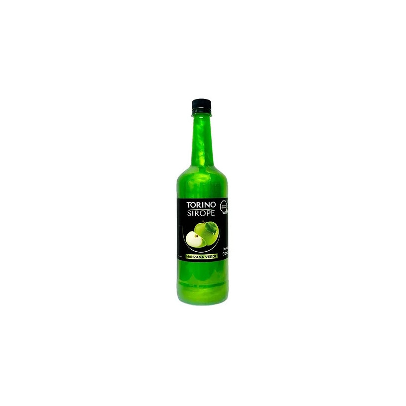 Sirope Manzana Verde Glitter Torino 1 lt
