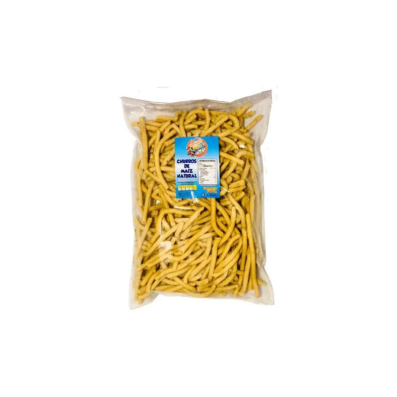 Churros de Maiz con Ajonjoli Naturales 250 gr  El Tata