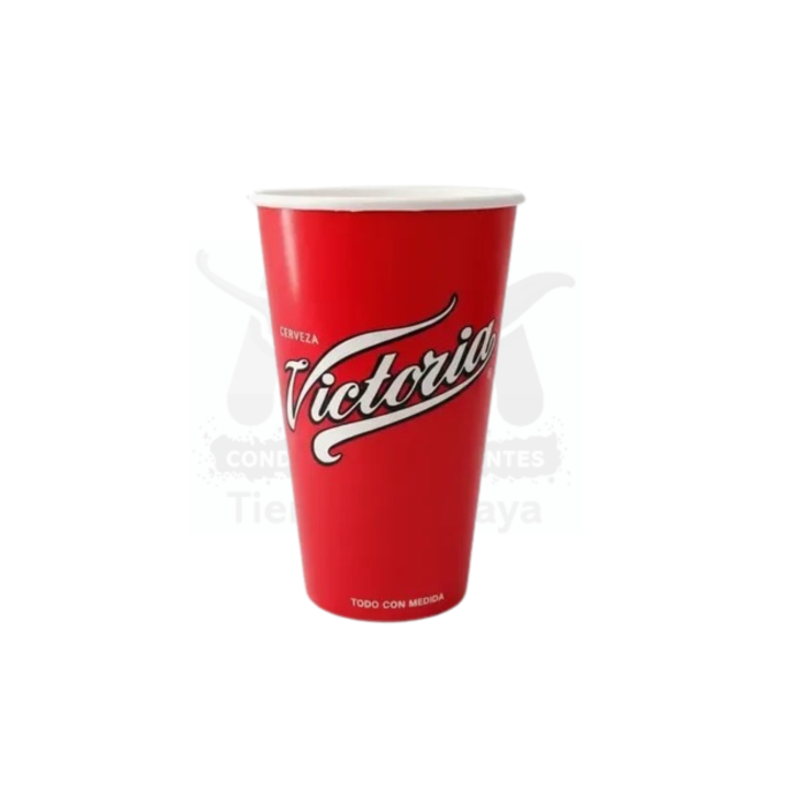 Vaso Papel para Michelada Victoria